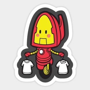 Iron Mascot Sticker